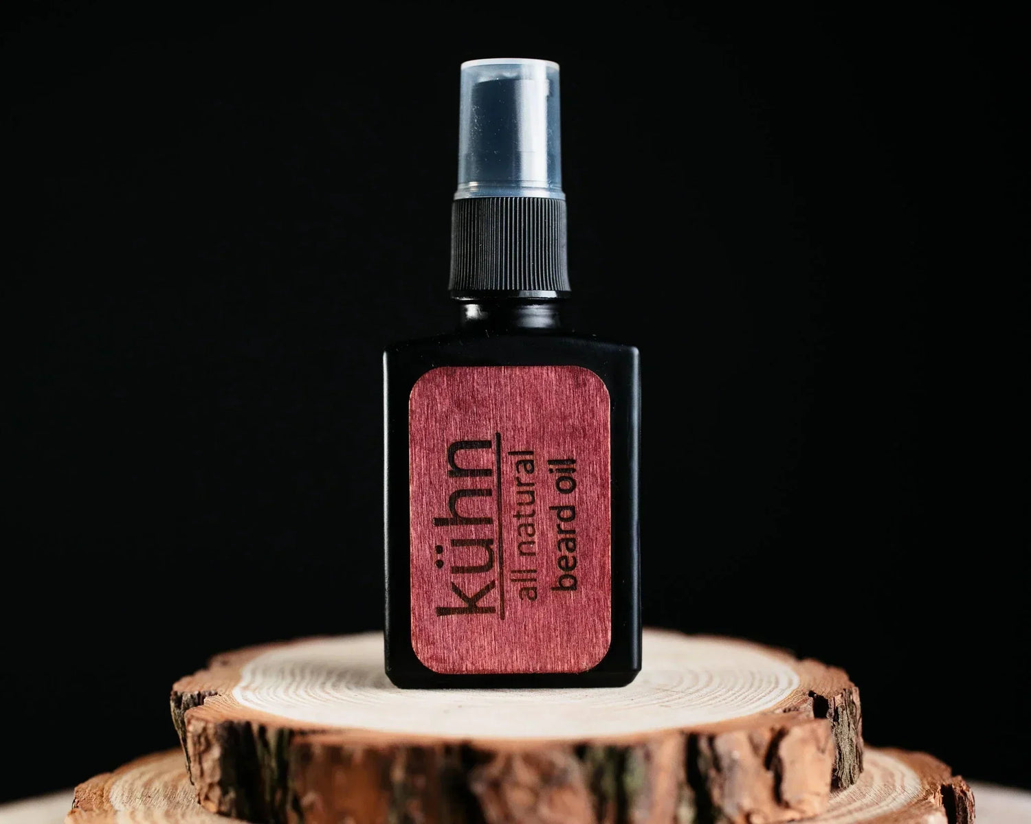 Kühn cold-pressed beard oil bottle