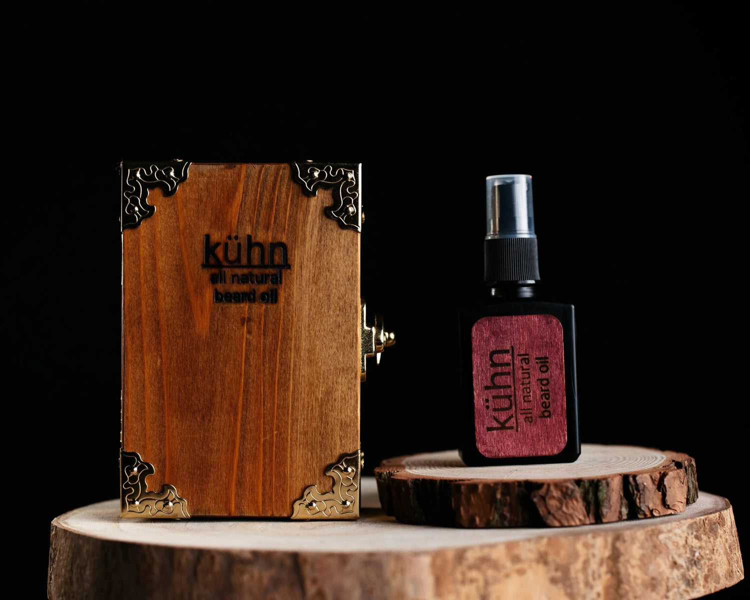 All Natual Beard Oil | 1oz | Pump Top - Kühn - Products For Men