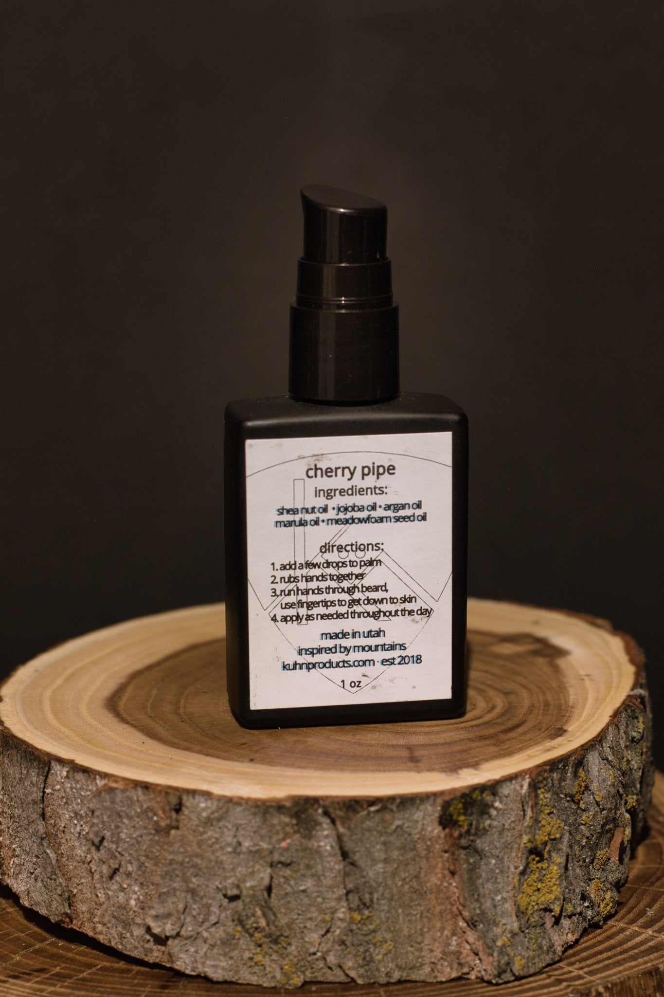 All Natual Beard Oil | 1oz | Pump Top - Kühn - Products For Men