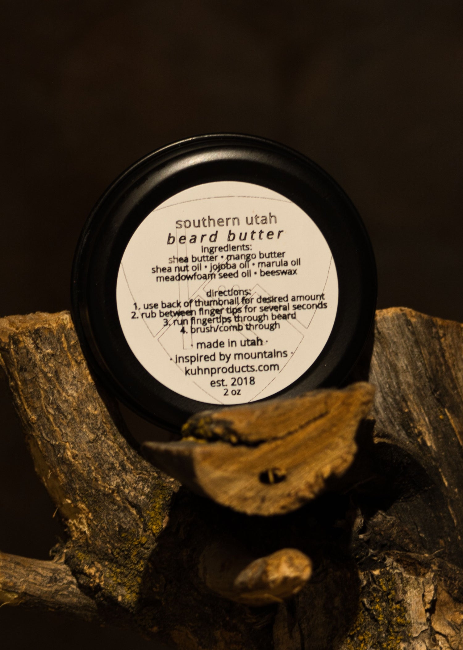 All Natural Beard Butter By Kuhn Products - 2 oz All Natural