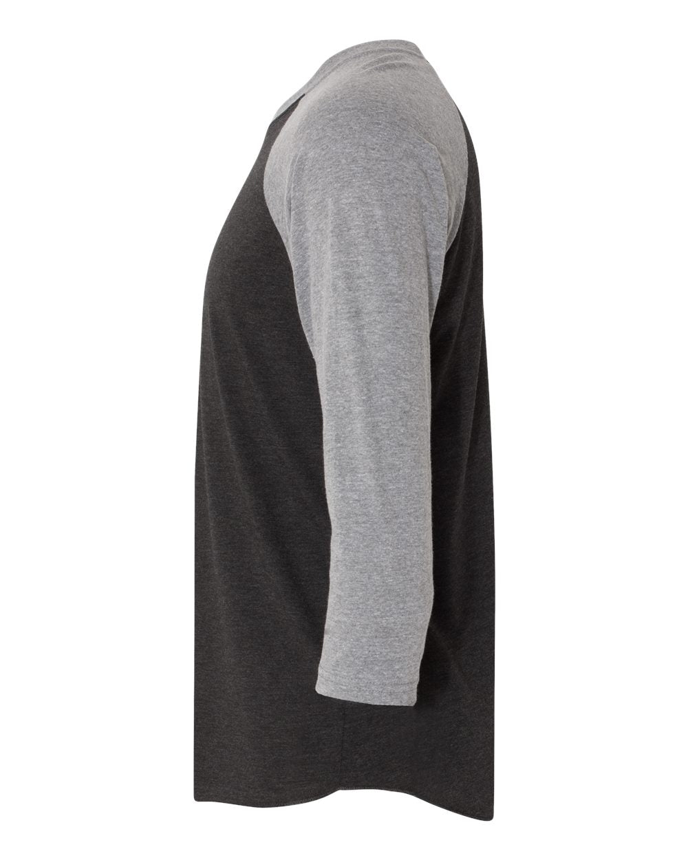 Tri - blend Three - Quarter Sleeve Baseball Raglan T-Shirt - Kühn - Products For Men