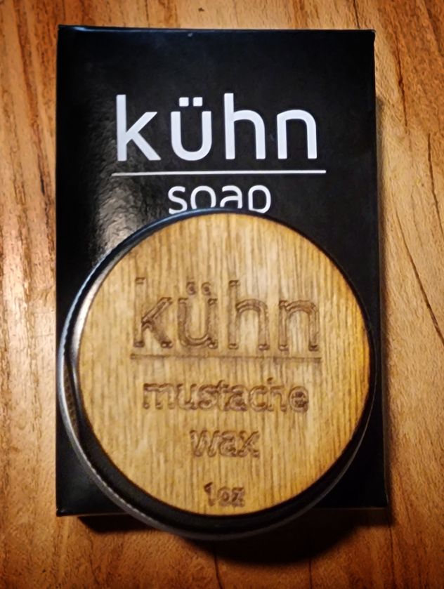 1 oz Strong Hold Mustache Wax | With Pine Resin - Kühn - Products For Men