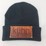 Load image into Gallery viewer, Cuffed Beanie with Leather Patch
