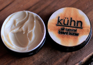 Beard Butter with Kaolin Clay by Kühn Products - 2 oz All Natural.