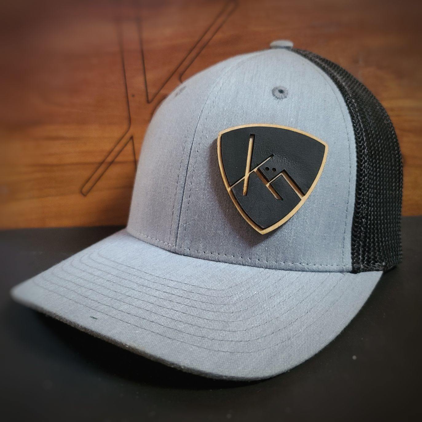 Hats | Snapback Trucker | Heather Grey/Black - Kühn - Products For Men