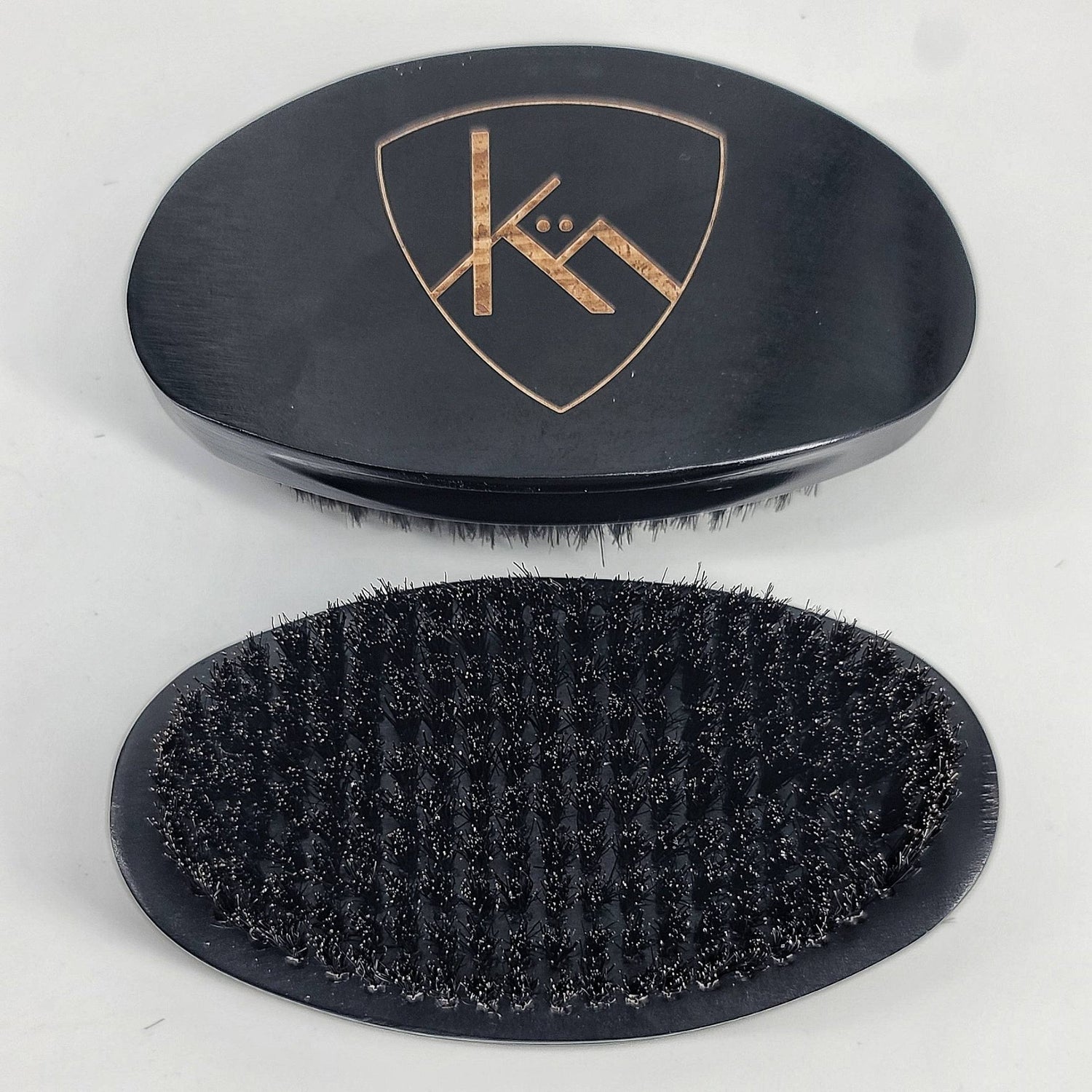 Kühn Products Black Beard Brush | with built in curve and grip - Kühn - Products For Men