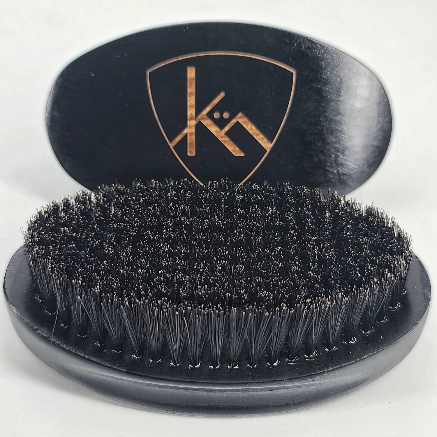 Kühn Products Black Beard Brush | with built in curve and grip - Kühn - Products For Men
