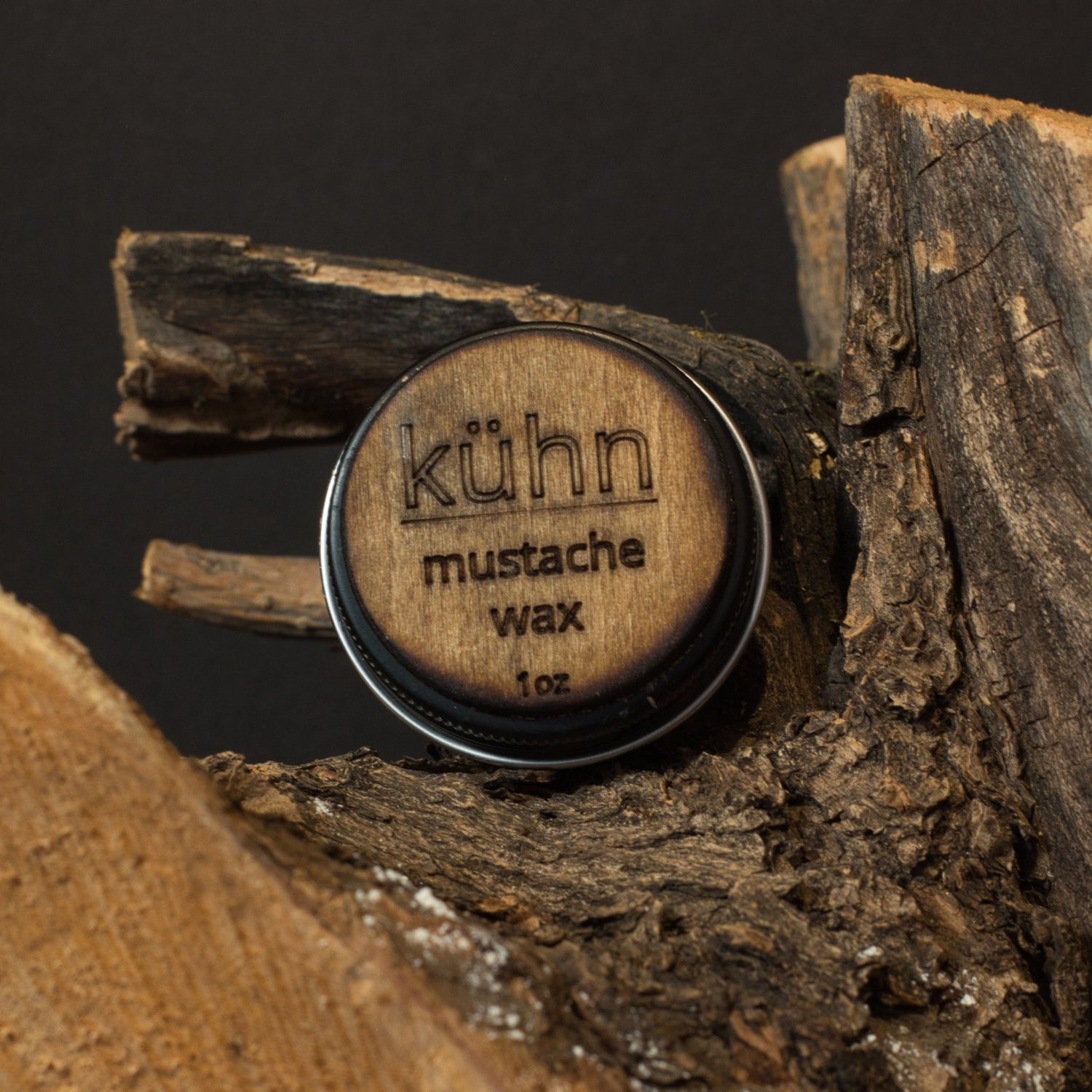 1 oz Strong Hold Mustache Wax | With Pine Resin - Kühn - Products For Men