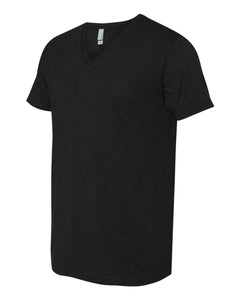 CVC_V-Neck_T-Shirt_Side Black