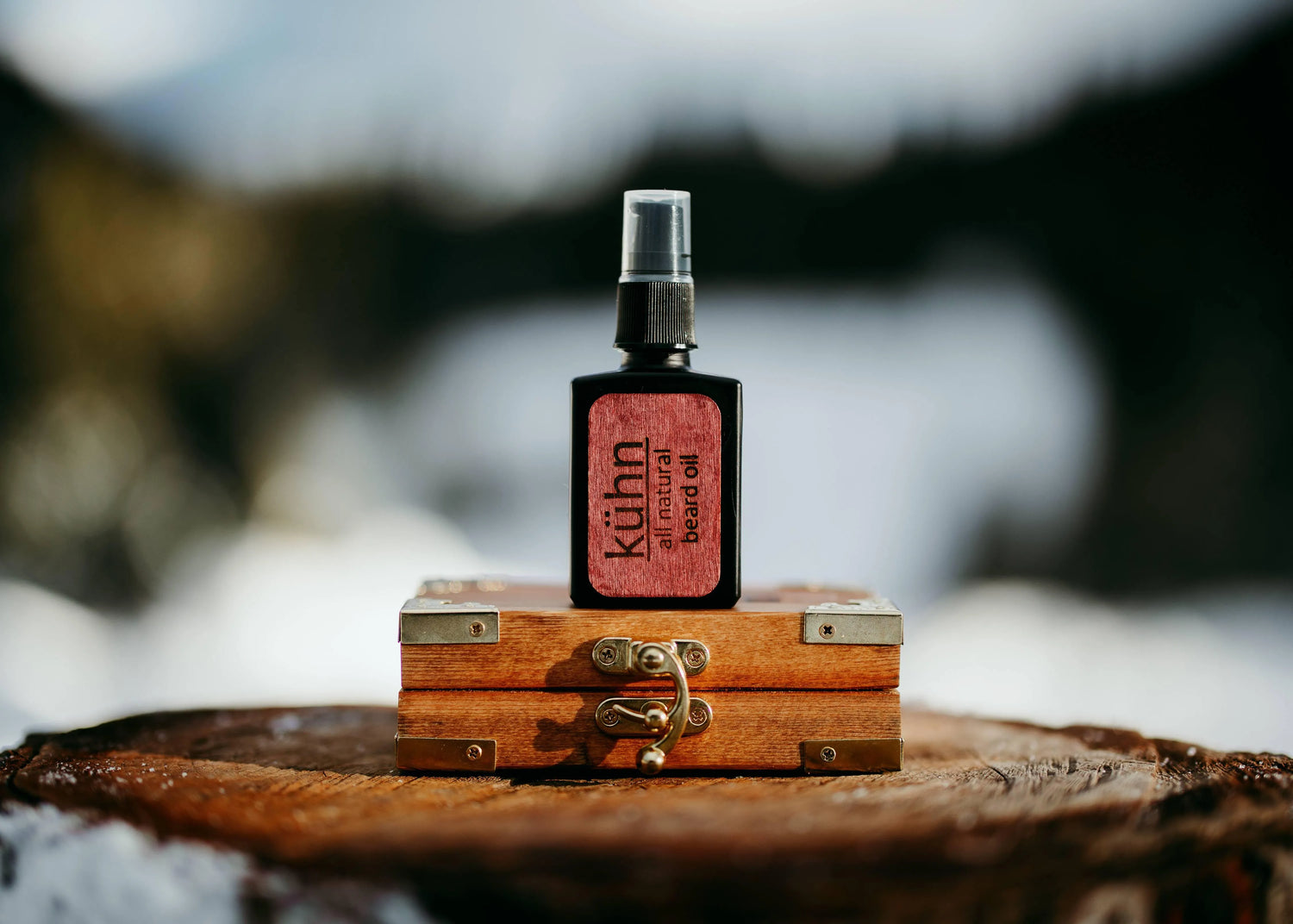 Beard Oil By Kuhn Products - 1 oz All Natural Cold Pressed.