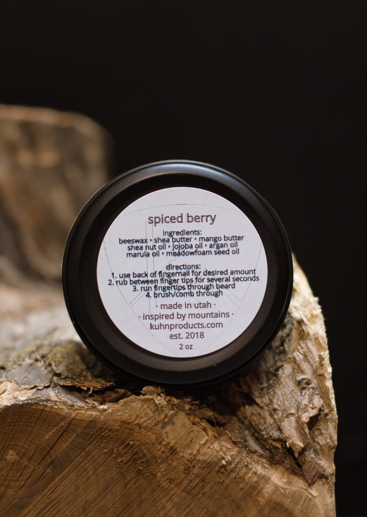 All Natual Beard Balm | 2oz - Kühn - Products For Men