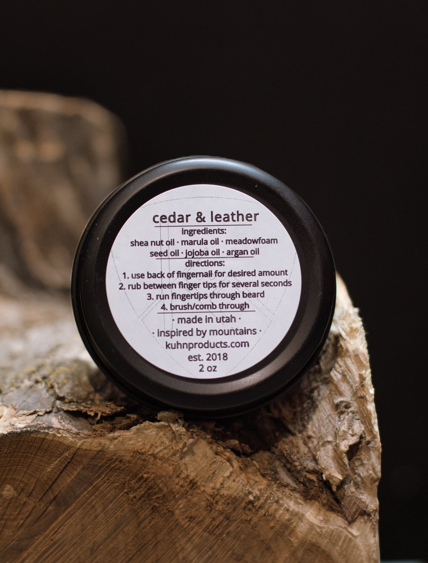 All Natual Beard Balm | 2oz - Kühn - Products For Men