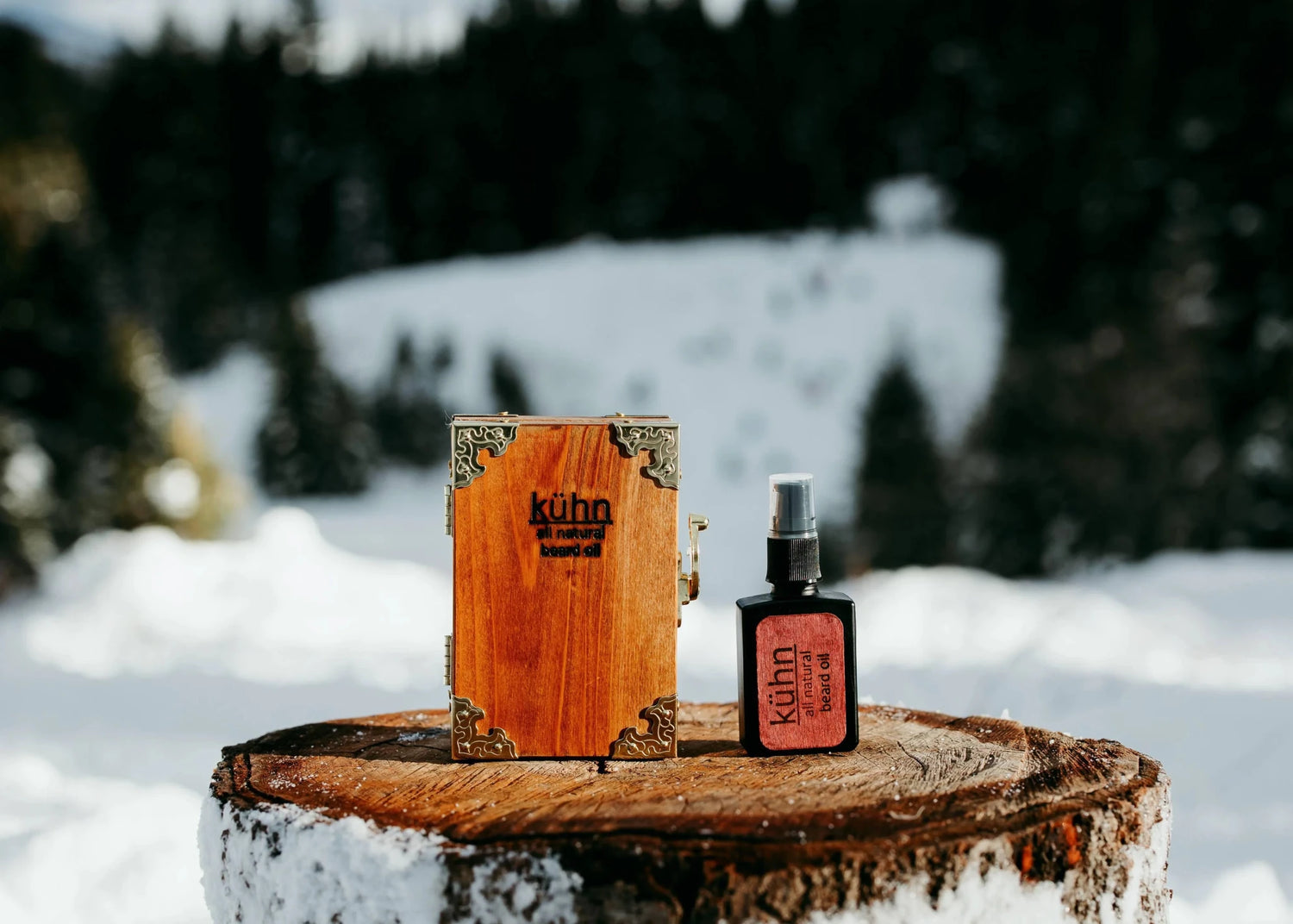 All Natual Beard Oil | 1oz | Pump Top - Kühn - Products For Men