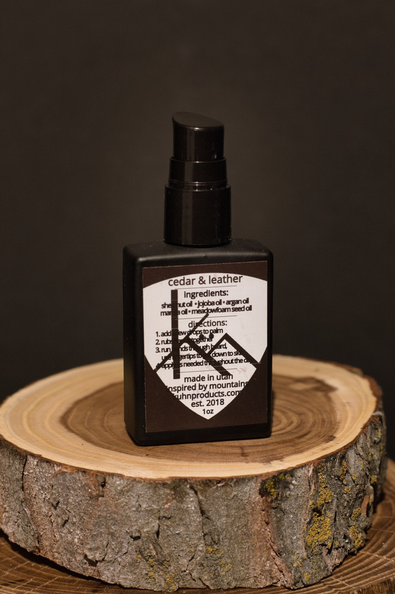 All Natual Beard Oil | 1oz | Pump Top - Kühn - Products For Men