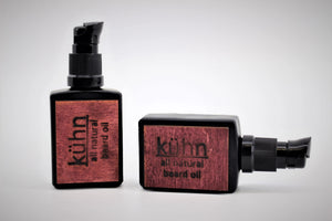 Beard Oil By Kuhn Products - 1 oz All Natural Cold Pressed.