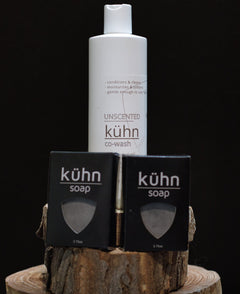 Premium Co - Wash 12 oz Plus 2 Soaps | by kühn - Kühn - Products For Men