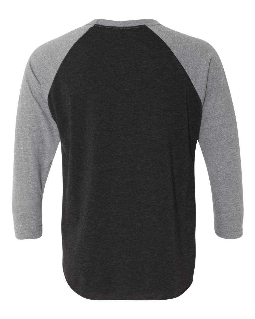 Tri - blend Three - Quarter Sleeve Baseball Raglan T-Shirt - Kühn - Products For Men