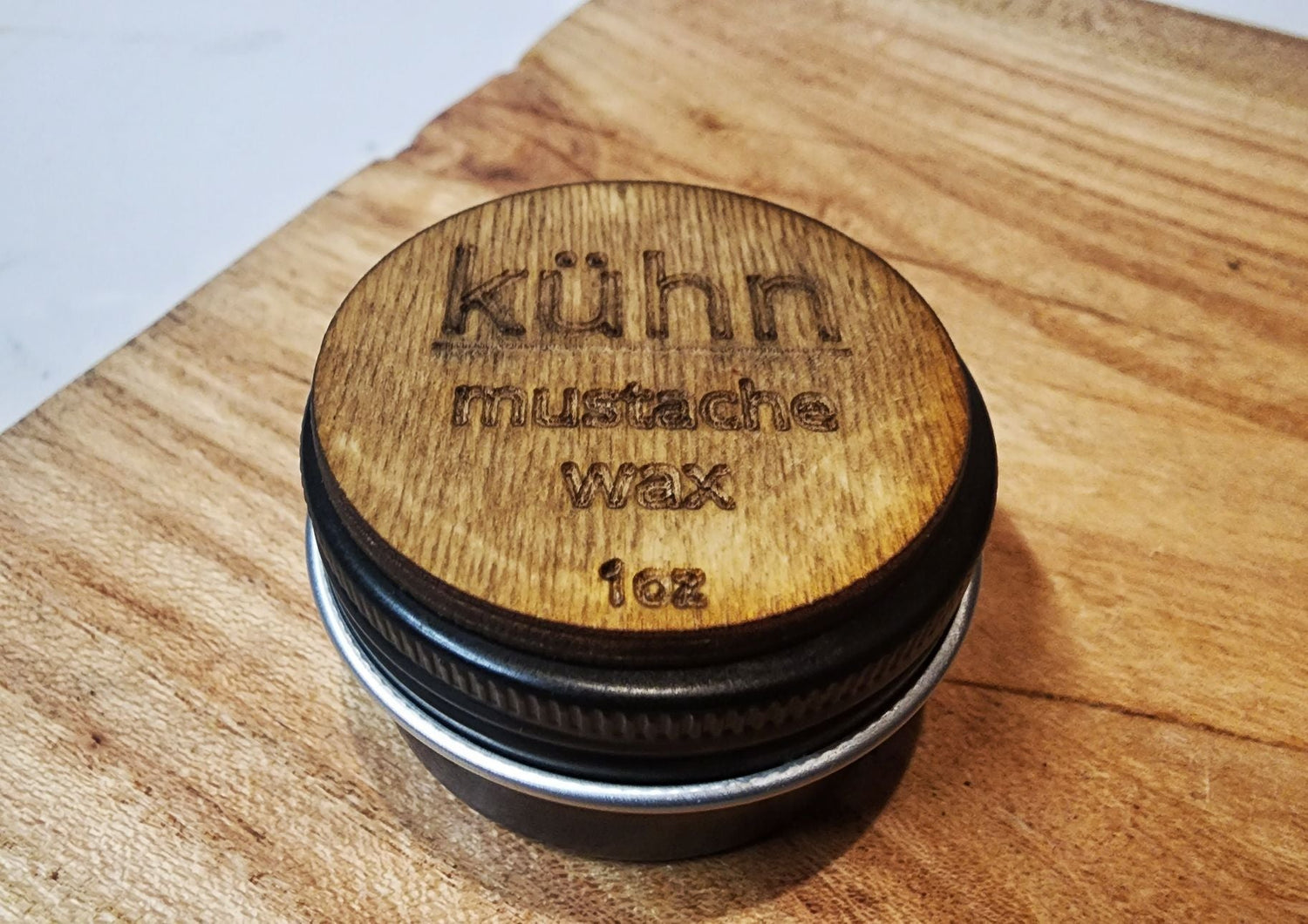 1 oz Strong Hold Mustache Wax | With Pine Resin - Kühn - Products For Men