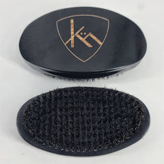 (NEW) kühn boars hair black beard brush.
