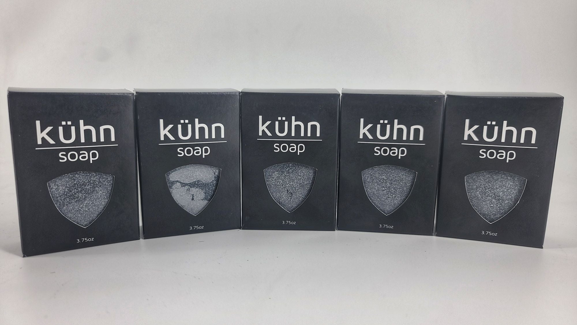 5 pack gift set - charcoal and clay soap – Kühn - Products For Men