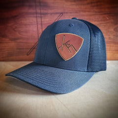 Hats | Snapback Trucker | Navy Blue - Kühn - Products For Men