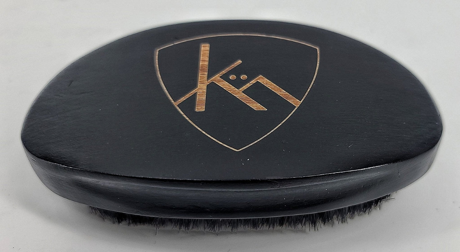Kühn Products Black Beard Brush | with built in curve and grip - Kühn - Products For Men