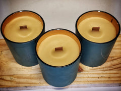 Pure Beeswax Candle 8oz | Applewood Scented - Kühn - Products For Men