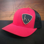Load image into Gallery viewer, Hats | Snapback Trucker | Red/Black.
