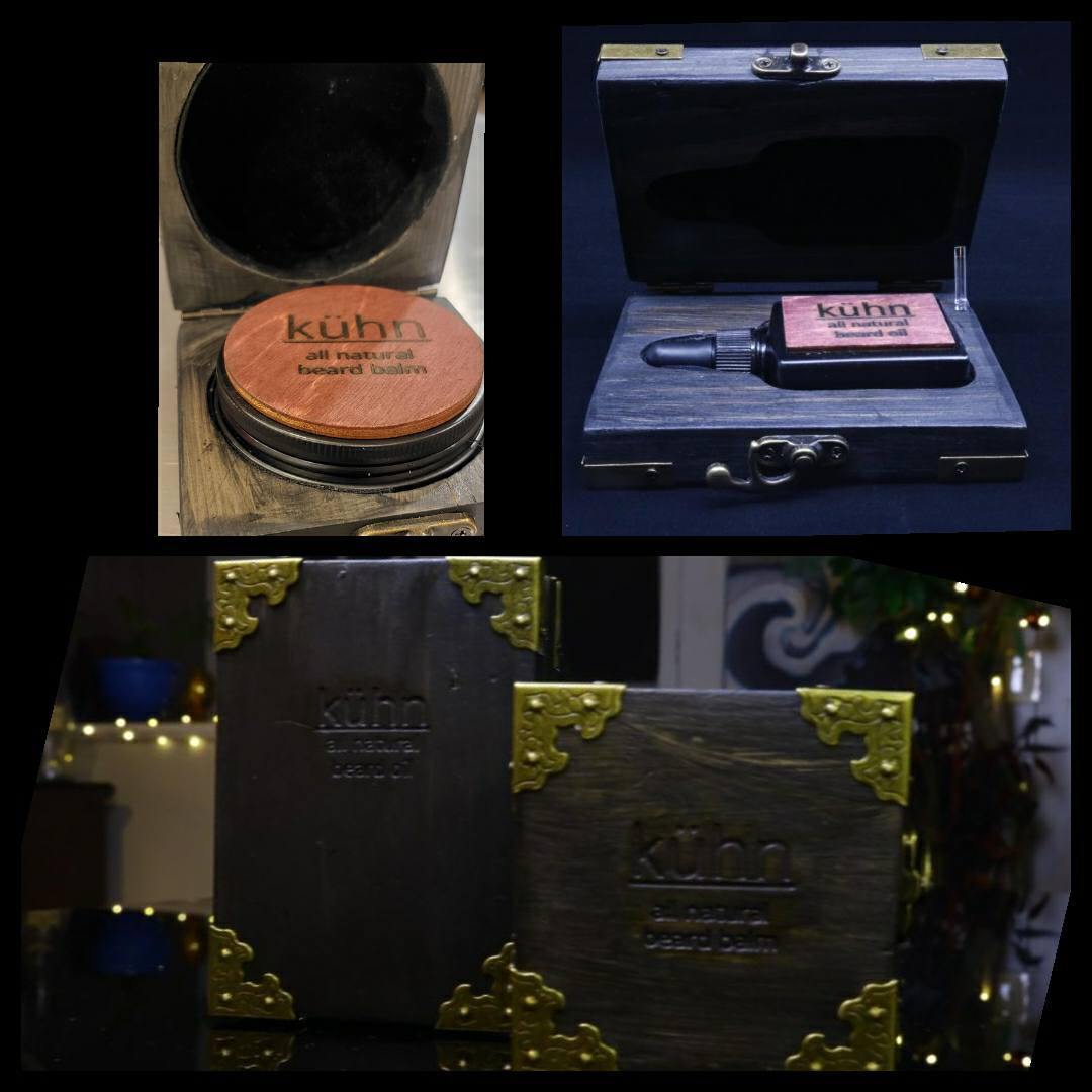 The Ultimate Mächtig Box Pkg (Choice of 2 Balm, Butter, or Oil and 3 soaps) - Kühn - Products For Men